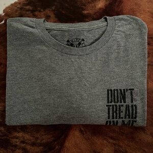 Howitzer Mens Don’t Tread On Me Long Sleeve Shirt